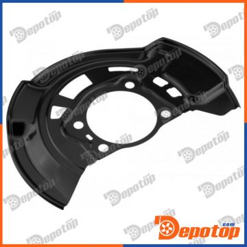 Déflecteur, disque de frein avant gauche pour TOYOTA | HTO-TY-052, 8179377